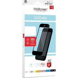 MyScreen Protector - Szkło hartowane na cały ekran L!TE GLASS edge (niebieska ramka) (SPOT/koperta) do Apple iPhone XR/11'