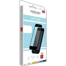 MyScreen Protector - Szkło hartowane na lekko zaokrąglone ekrany DIAMOND GLASS LITE edge FULL GLUE do Samsung Galaxy A41'