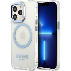 Guess Metal Outline Magsafe do iPhone 13 Pro Max (przezroczysty)'
