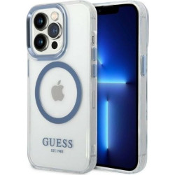 Guess Metal Outline Magsafe do iPhone 14 Pro (przezroczysty)'