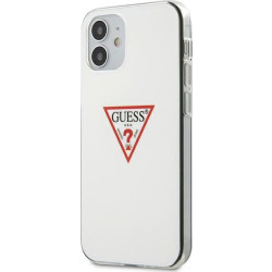 Guess Triangle Logo do iPhone 12 Mini (biały)'