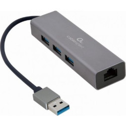 GEMBIRD Adapter USB-AM do LAN Hub USB'