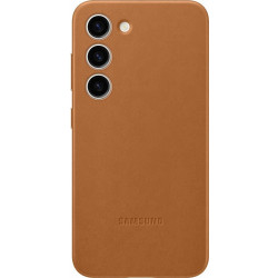 Samsung Leather Case do Galaxy S23 camel'