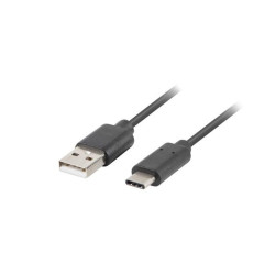 Kabel Lanberg CA-USBO-31CU-0018-BK (USB 3.1 - USB typu C ; 1 8m; kolor czarny)'