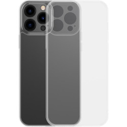 Baseus Frosted do iPhone 13 Pro (przezroczyste) + szkło hartowane'
