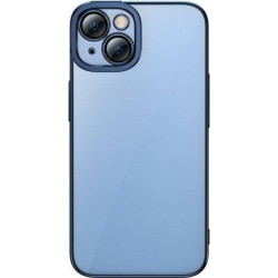 Baseus zestaw ochronny Glitter do iPhone 14 (niebieski)'