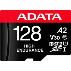 ADATA High Endurance 128GB microSDXC UHS-I U3 Class 10'