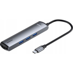 Replikator - Baseus Hub 6w1 USB-C na 3x USB 3.0 + HDMI + USB-C PD 4K HD'