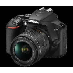 Aparat cyfrowy Nikon D3500 + obiektyw AF-P 18-55 + AF-P DX 70-300 Czarny (VBA550K006)'