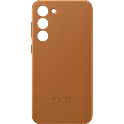 Samsung Leather Case do Galaxy S23 Plus camel'