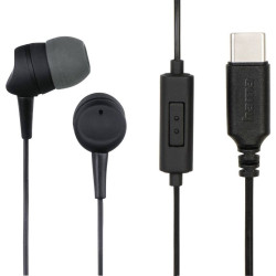 Słuchawki - Hama Sea USB-C czarne'