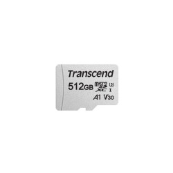 Transcend microSDXC 512GB W/A/TS512GUSD300S-A'