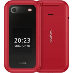 Smartfon Nokia 2660 4G (TA-1469) Dual Sim Czerwony + stacja dokująca'