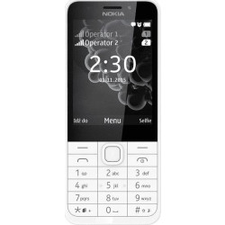 Smartfon Nokia 230 Dual Sim Srebrny'