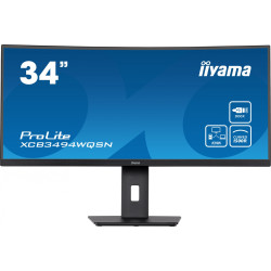 Monitor IIYAMA ProLite XCB3494WQSN-B5 34" UWQHD Curved VA USB-HUB'