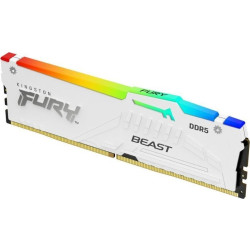 KINGSTON DDR5 32GB 5600MHz CL36 FURY BEAST WHITE RGB EXPO'