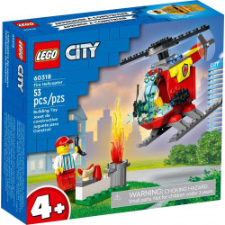 LEGO City 60318 Helikopter Strażacki'