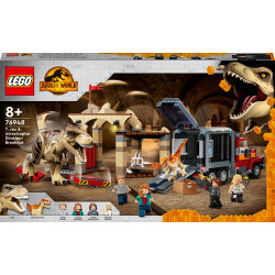 LEGO Jurassic World 76948 Ucieczka tyranozaura i atrociraptora'