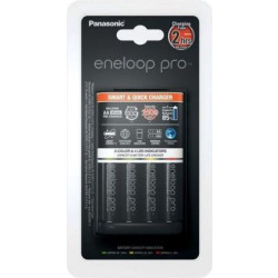 Panasonic Eneloop BQ CC55 + 4 x R6/AA Eneloop Pro 2500 mAh BK-3HCDE'
