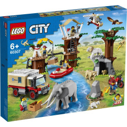 LEGO City 60307 Obóz ratowania dzikich zwierząt'