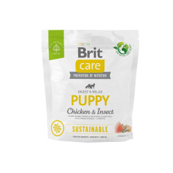 Brit Care Dog Sustainable Puppy Chicken Insect 1kg'