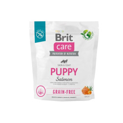 Brit Care Dog Grain-Free Puppy Salmon 1kg'