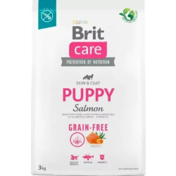 Brit Care Dog Grain-Free Puppy Salmon 3kg'