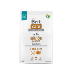 Brit Care Dog Grain-Free Senior&Light Salmon 3kg'