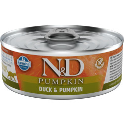 Farmina N&D Cat Duck&Pumpkin - mokra karma dla kota - puszka 70g'
