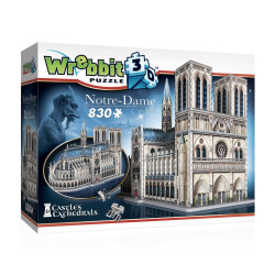 Wrebbit puzzle 3D Notre Dame de Paris 830 el.'