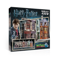 Wrebbit puzzle 3D Harry Potter Diagonal Alley 450 el.'