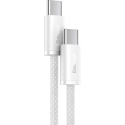 Baseus Dynamic USB-C do USB-C, 100W, 1m (biały)'