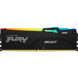 Kingston FURY DDR5 64GB (4x16GB) 5200MHz CL40 Beast Black RGB XMP'
