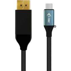 i-tec USB-C do Display Port Adapter kablowy 1x DP 4K Ultra HD/60 Hz 150cm kompatybilny z Thunderbolt 3'