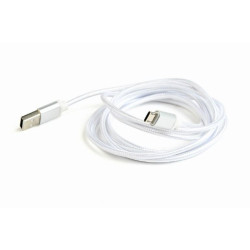 Kabel USB - Micro USB 1.8m Gembird (srebrny)'