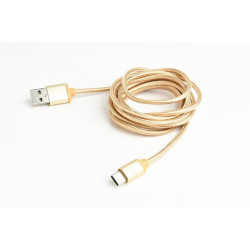 Kabel USB-A do USB-C Gembird (złoty)'