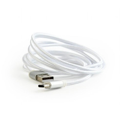 Kabel USB-A do USB-C Gembird (srebrny)'