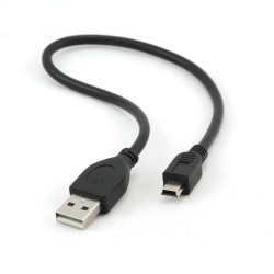 Kabel mini USB 2.0 Gembird AM-BM5P (0,3 m)'