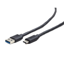 Kabel USB 3.0 typ C(AM/CM) 3m czarny Gembird'