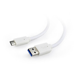 Kabel USB 3.0 typ C(AM/CM) 1.8m biały Gembird'
