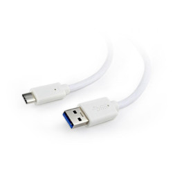Kabel USB 3.0 typ C(AM/CM) 0.5m biały Gembird'