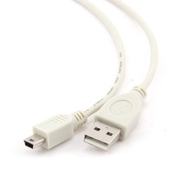 Kabel mini USB-USB Gembird AM-BM5P (1,8 m)'
