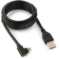 Kabel USB 2.0 na micro-USB dwustronny kątowy 1.8m Gembird'