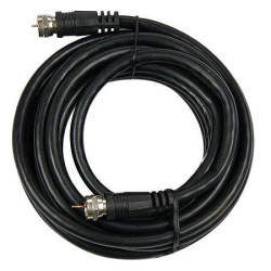 Koncentryczny kabel antenowy RG6 Gembird 1,5 m (czarny)'
