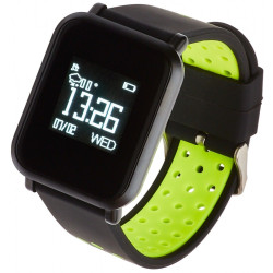 Zegarek sportowy Garett Sport 17 czarno - zielony (5903246280111)'