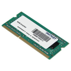 Pamięć Patriot Memory Signature PSD34G160081S (DDR3 SO-DIMM; 1 x 4 GB; 1600 MHz; CL11)'