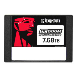 Dysk SSD Kingston DC600M 7.68TB SATA 2.5  SEDC600M/7680G (DWPD 1)'