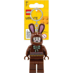 Lego LGL-KE180 Czekoladowy Króliczek brelok do kluczy z latarką'