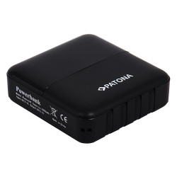 Powerbank Patona Pocket4C 10000mAh z 4 zintegrowanymi kablami do ładowania USB micro-USB USB C Lightning'