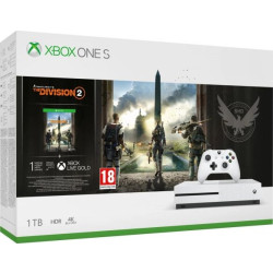 Konsola Microsoft Xbox One S 1TB + Tom Clancy's The Division 2 (234-00881)'